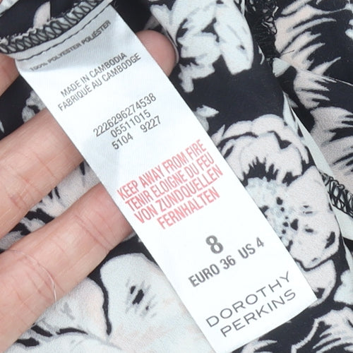 Dorothy Perkins Women’s Multicoloured Floral Tank Top Size 8