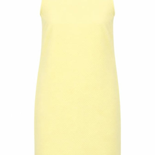 Dorothy Perkins Women’s Yellow Shift Dress Size 14 Collared Sleeveless