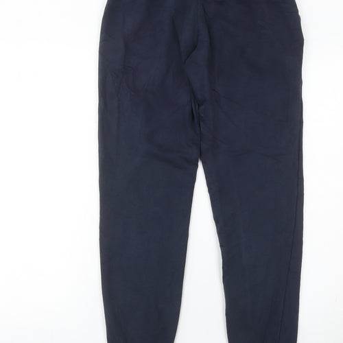 Adidas Womens Blue Jogger Trousers Size 8 Cotton Blend