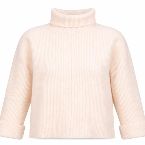 Marks and Spencer Women Pink Roll Neck Knit Jumper Size L