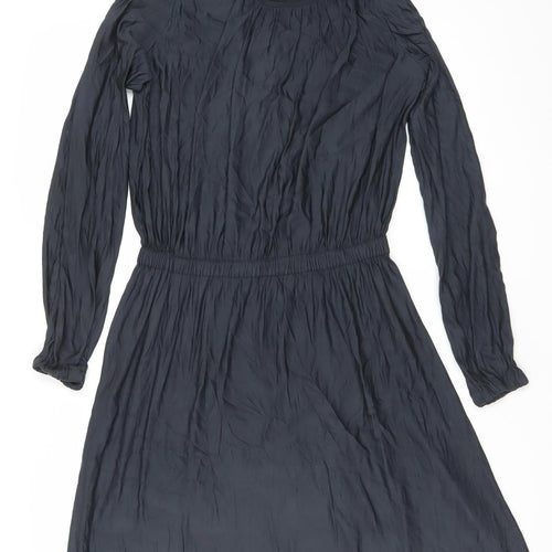 Storm & Marie Womens Black XS A-Line Long Sleeve Short Dress