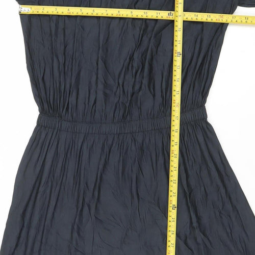 Storm & Marie Womens Black XS A-Line Long Sleeve Short Dress
