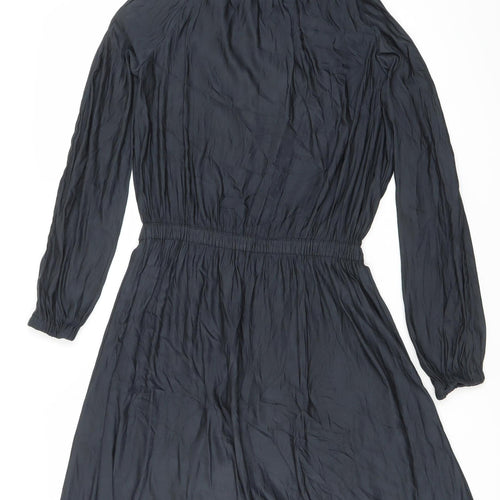 Storm & Marie Womens Black XS A-Line Long Sleeve Short Dress