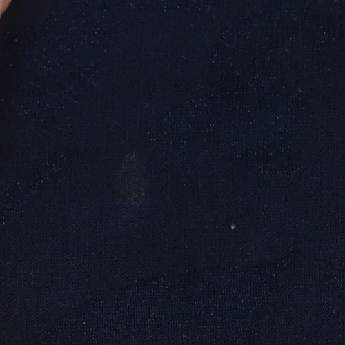 Eugen Klein Women Blue Size 14 Pullover Round Neck Knit Jumper