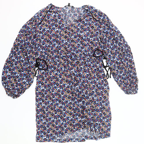 Next Women’s Multicoloured Floral Shift Dress Size 12