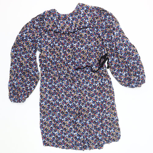 Next Women’s Multicoloured Floral Shift Dress Size 12
