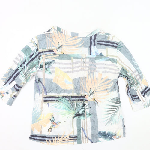 Betty & Co Women’s Multicoloured Viscose Tunic Blouse Size 10