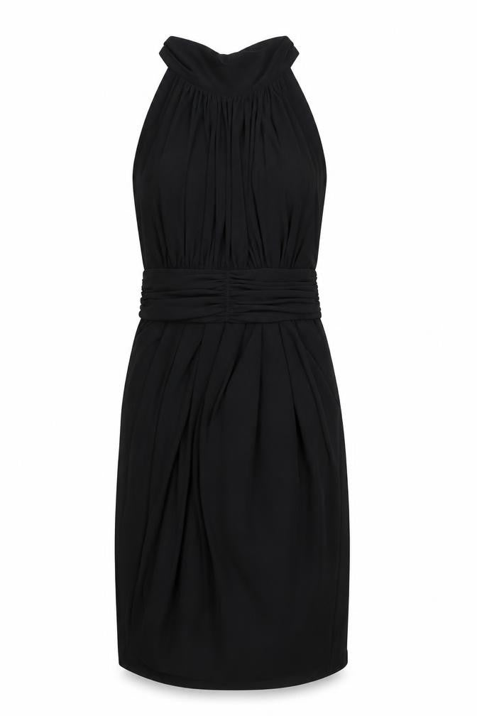 Alexon Women’s Black Size 10 Halter Neck Sheath Dress