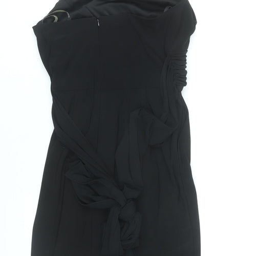 Alexon Women’s Black Size 10 Halter Neck Sheath Dress
