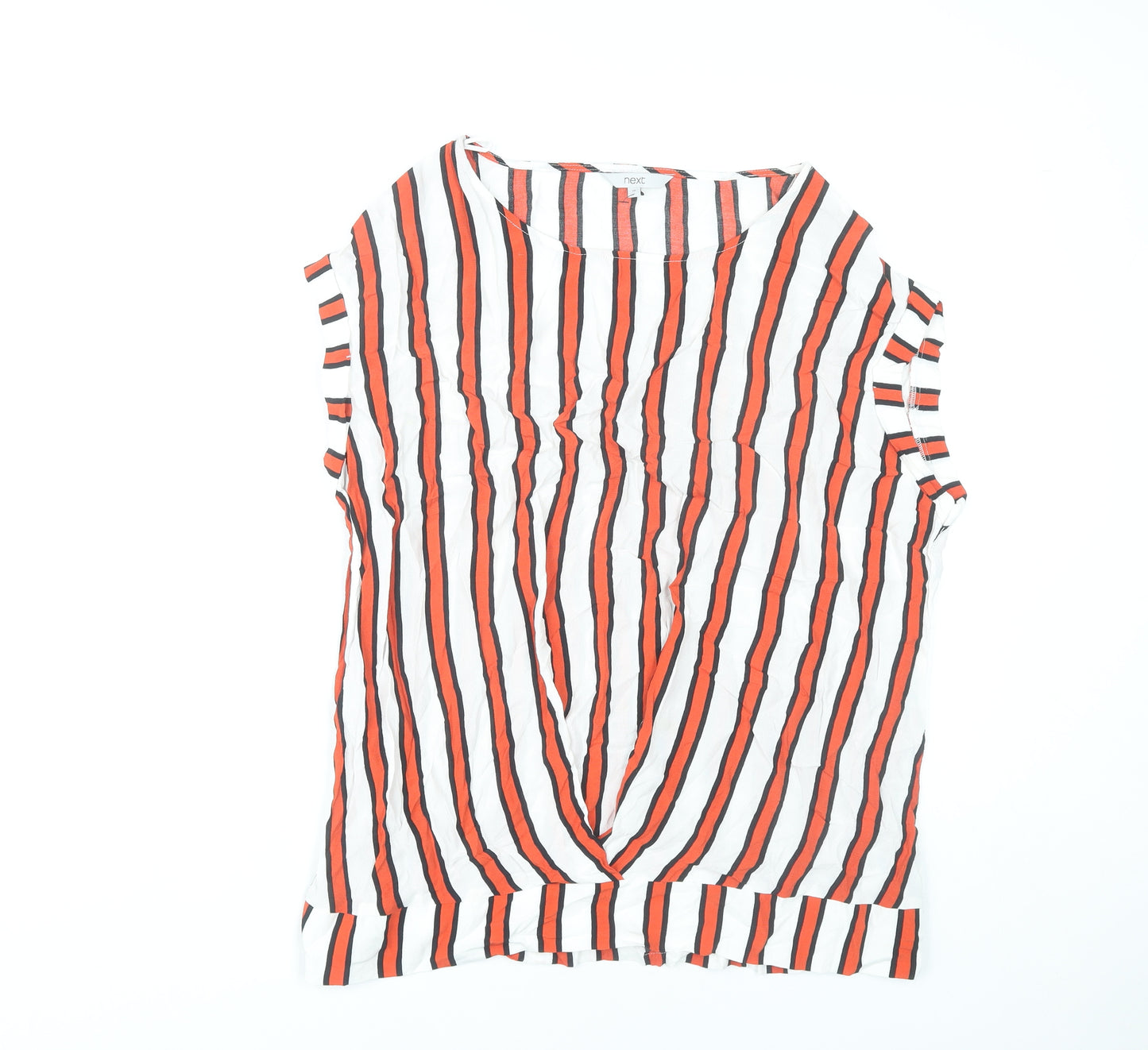 Next Women’s Multicoloured Striped Sleeveless Blouse Size 16