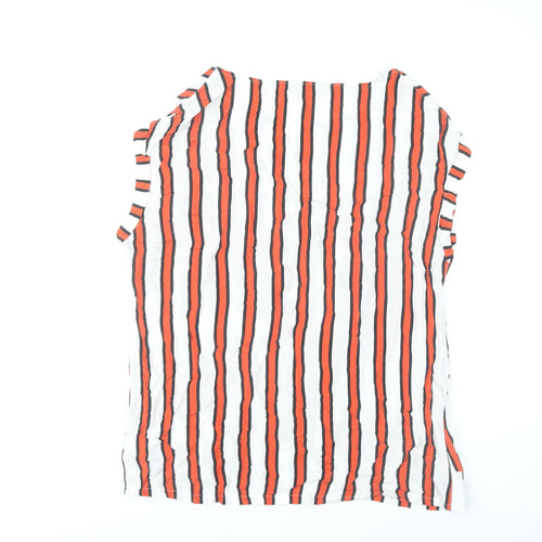 Next Women’s Multicoloured Striped Sleeveless Blouse Size 16