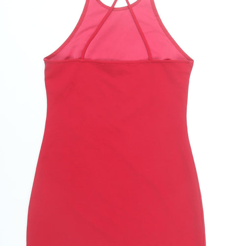 MNG Women’s Red Halter Bodycon Party Dress Size 10