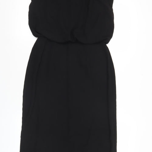 Oasis Women’s Black Size 8 Sheath Knee Length Dress