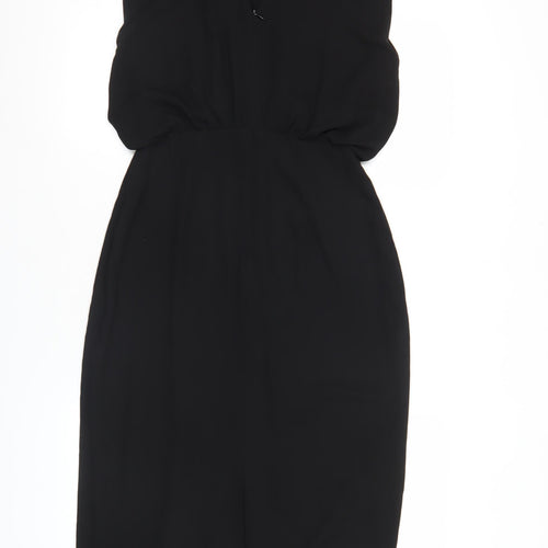Oasis Women’s Black Size 8 Sheath Knee Length Dress