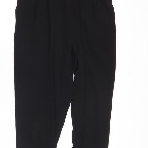 H&M Women’s Black Strapless Tapered Jumpsuit Size 14