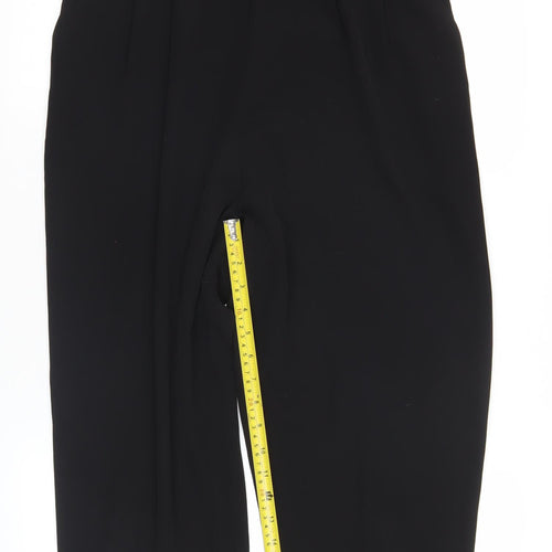 H&M Women’s Black Strapless Tapered Jumpsuit Size 14