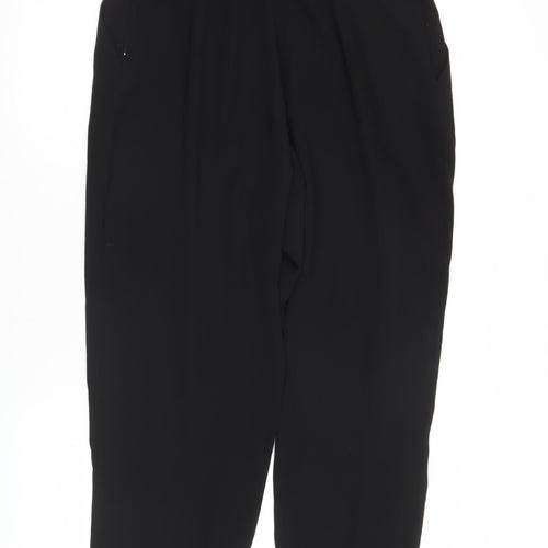 H&M Women’s Black Strapless Tapered Jumpsuit Size 14