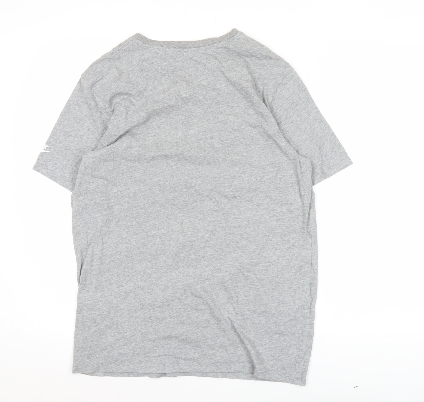 Nike Men's Grey M Athletic Fit Just Do It Graphic T-Shirt