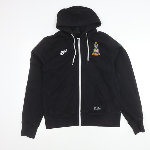 Avec Men’s Black Small Full Zip Hooded Sports Jacket