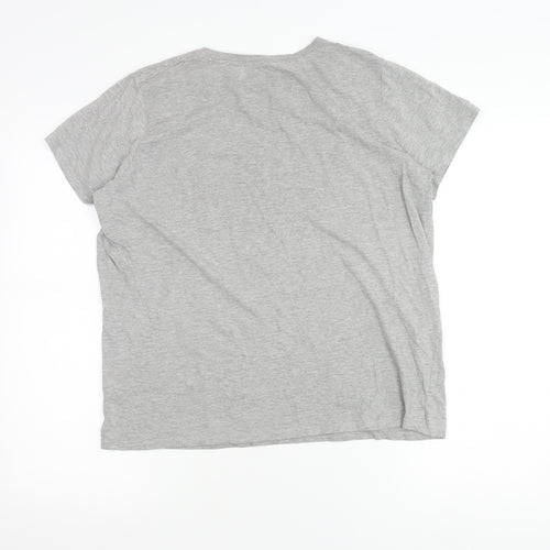 Friends Women’s Grey Nightshirt T-Shirt Size 18 Graphic Print