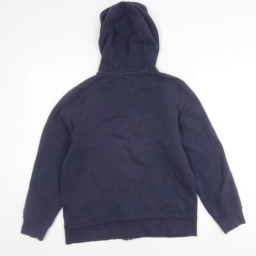 Tommy Hilfiger Boys Blue Zip Hoodie Jacket 12-14 Years Hooded Logo