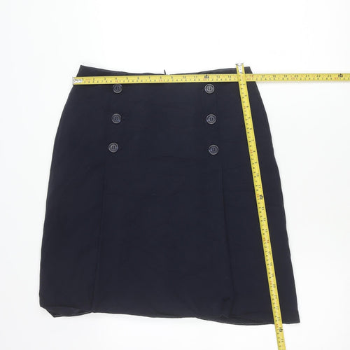 Marks and Spencer Women’s Blue Size 12 Long Pencil Skirt