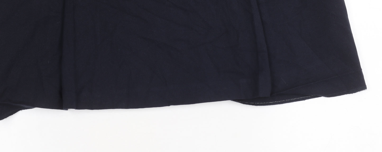 Marks and Spencer Women’s Blue Size 12 Long Pencil Skirt