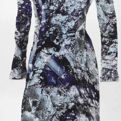 Damsel in a Dress Women’s Multicoloured Size 14 Bodycon Jersey V-Neck Dress