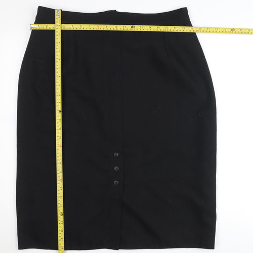Berkertex Women Black Size 20 Pencil Skirt Business Workwear