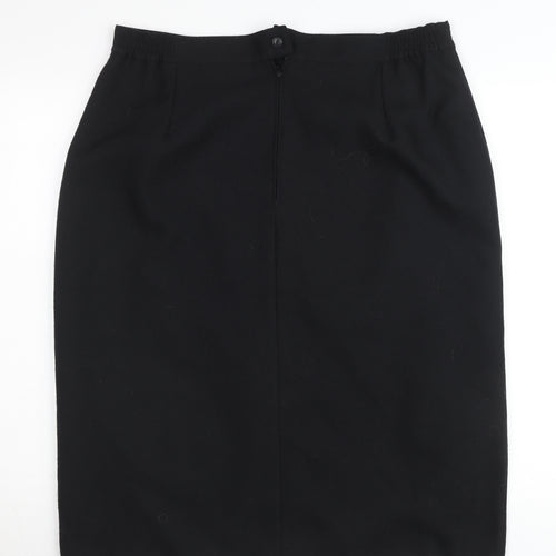 Berkertex Women Black Size 20 Pencil Skirt Business Workwear