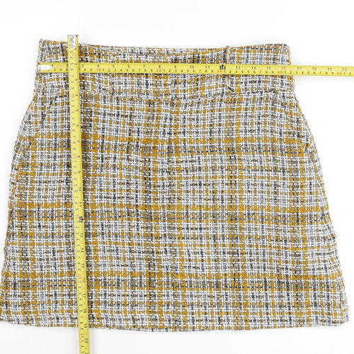 Marks and Spencer Women’s Multicoloured Tweed Skirt UK 14 Workwear