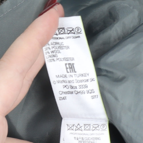 Marks and Spencer Women’s Multicoloured Tweed Skirt UK 14 Workwear