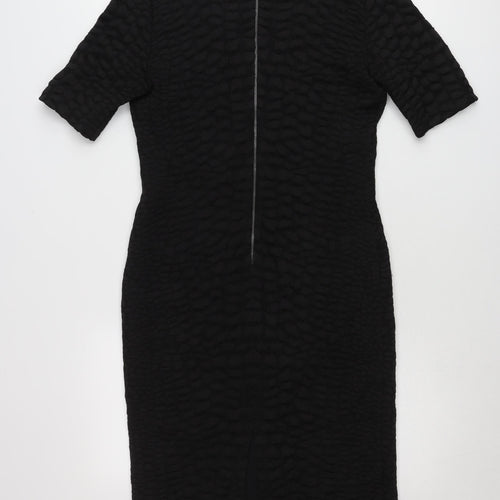 Marks and Spencer Women’s Black Sheath Dress Size 12 V-Neck