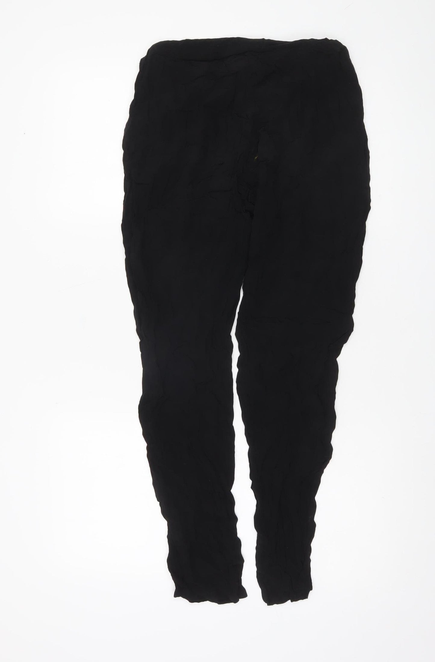 French Connection Women’s Black Viscose Straight Trousers Size 8
