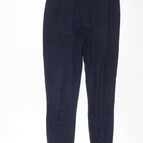 John Lewis Women’s Blue Animal Print Cotton Leggings Size M