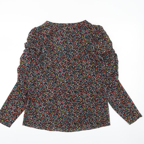 Papaya Women’s Multicoloured Floral Blouse Size 8 Long Sleeve Tunic