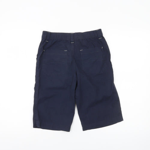 Next Boys Blue 10 Years Cargo Shorts Elastic Waist Drawstring Pockets