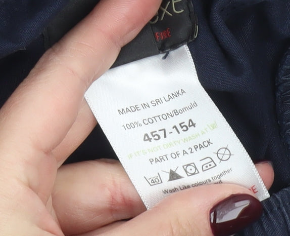 Next Boys Blue 10 Years Cargo Shorts Elastic Waist Drawstring Pockets