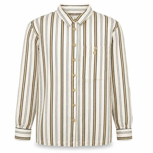 Topshop Women’s Multicoloured Striped Button-Up Shirt Size 8 Long Sleeve