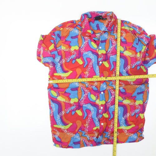 Barbie The Movie Women’s Multicoloured Viscose Button-Up Shirt M