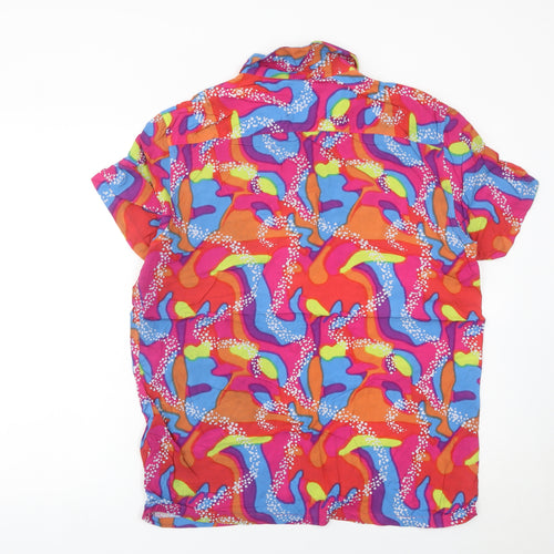 Barbie The Movie Women’s Multicoloured Viscose Button-Up Shirt M