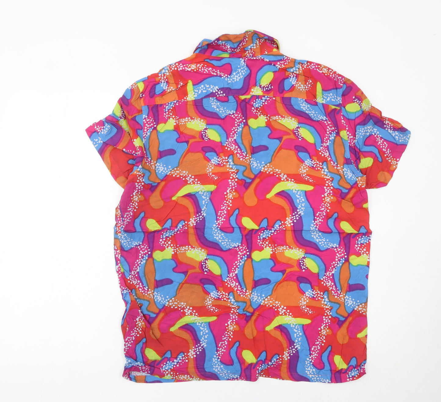 Barbie The Movie Women’s Multicoloured Viscose Button-Up Shirt M