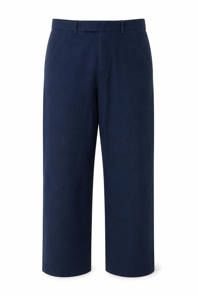 ASOS Men’s Blue Regular Fit Trousers Size 28W 32L Straight Leg