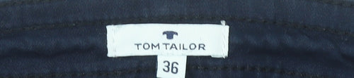 Tom Tailor Womens Blue Tapered Slim Fit Jeans Size 8 Stretch Cotton