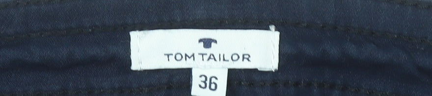 Tom Tailor Womens Blue Tapered Slim Fit Jeans Size 8 Stretch Cotton