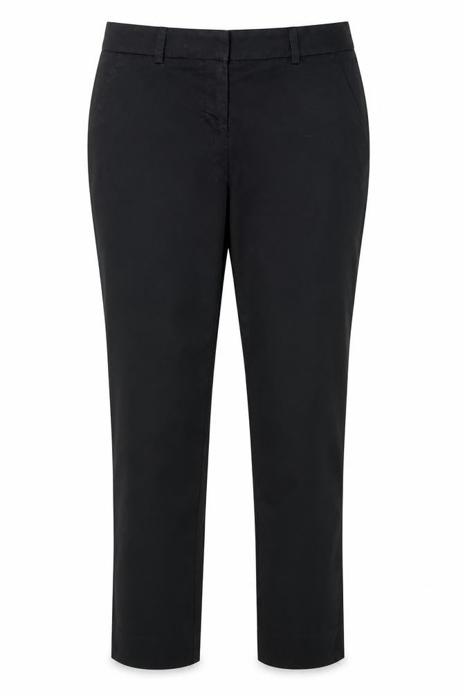 Jigsaw Women’s Black Slim Fit Chino Trousers Size 8