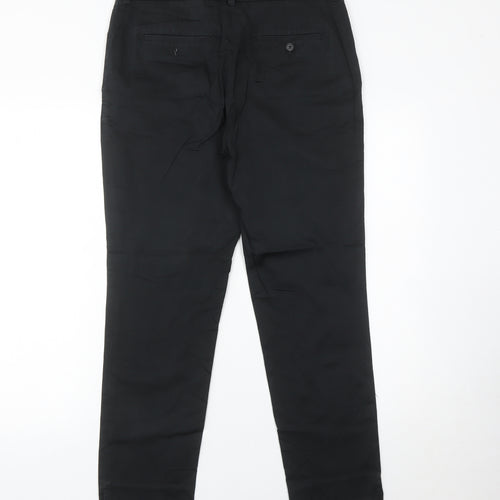 Jigsaw Women’s Black Slim Fit Chino Trousers Size 8