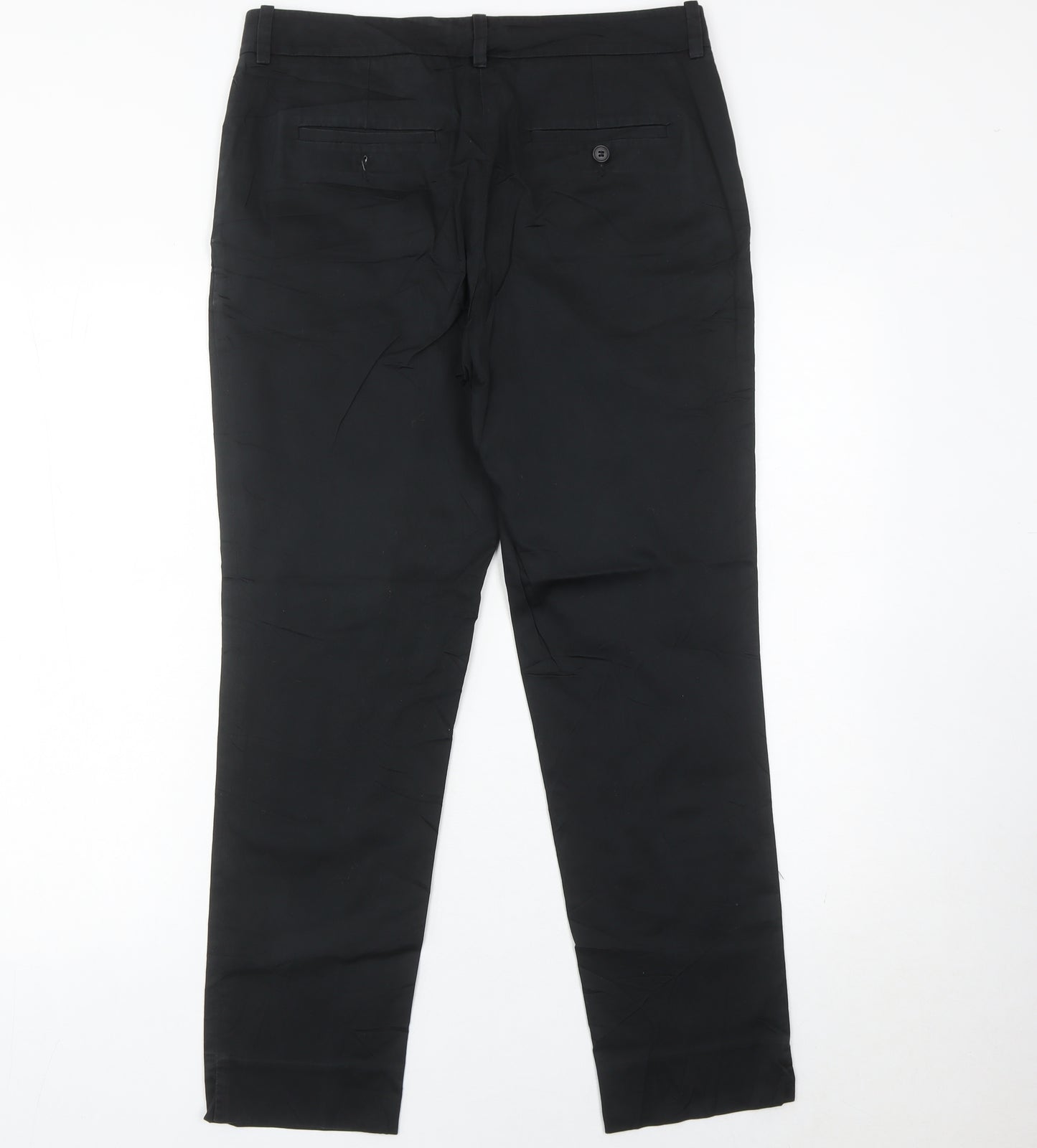 Jigsaw Women’s Black Slim Fit Chino Trousers Size 8