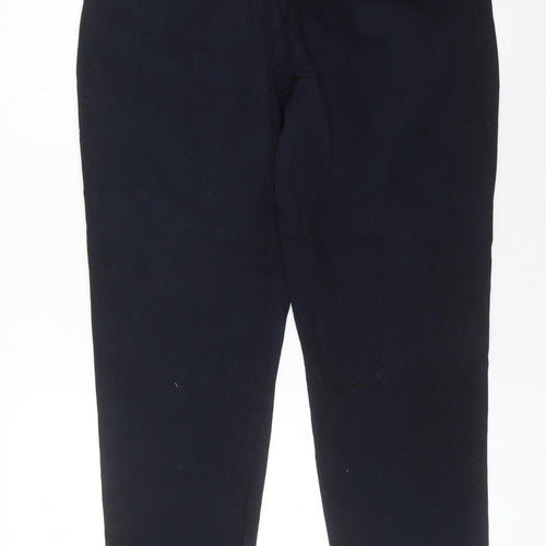 Uniqlo Men's Black Slim Chino Trousers 30x30 Cotton Blend