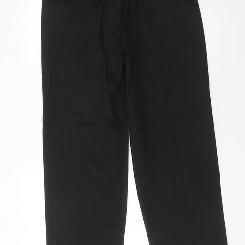 Marks and Spencer Boys Black Dress Pants Trousers 15 Years 30in Waist Formal